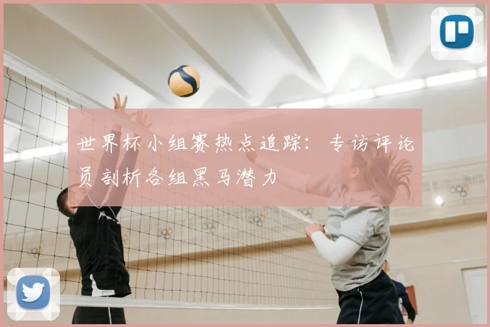 世界杯小组赛热点追踪:专访评论员剖析各组黑马潜力